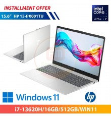 HP 15-fr0001TU 15.6"(i7-13620H/16GB/512GB/WIN11)