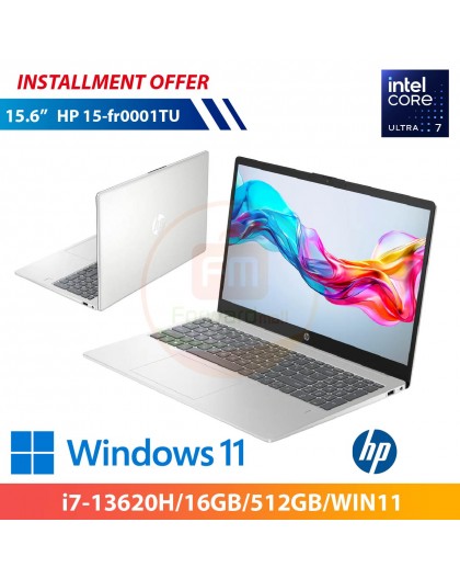 HP 15-fr0001TU 15.6"(i7-13620H/16GB/512GB/WIN11)