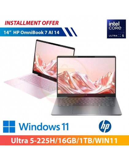 HP OmniBook 7 AI 14 14''(Ultra 5-225H/16GB/1TB/WIN11)