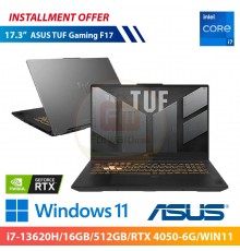 ASUS TUF Gaming F17 17.3''(i7-13620H/16GB/512GB/RTX 4050-6G/WIN11)