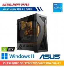 ASUS T500MV Desktop PC(i5-13420H/16G/1TB/RTX5060/330W/Win11)