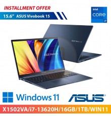 ASUS Vivobook 15 15.6" (X1502VA/i7-13620H/16GB/1TB/WIN11)
