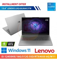 LENOVO LOQ 83LK00C3TW 15.6"(i5-12450HX/16G/512G SSD/RTX4050 6G/W11)