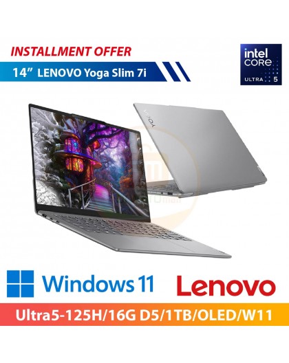 LENOVO Yoga Slim 7i 14"(Ultra5-125H/16G D5/1TB/OLED/W11)