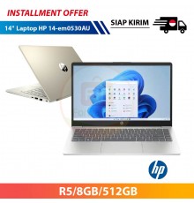 【IND】Laptop HP 14-em0530AU 14" (R5/8GB/512GB)