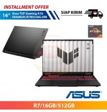 【IND】Asus TUF Gaming A16 FA608UH-R7N55J6G-HM 16" R7/16GB/512GB