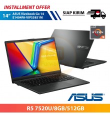 【IND】ASUS Vivobook Go 14 E1404GA-FHD3851M 14" Core i3-N305/8GB/512GB