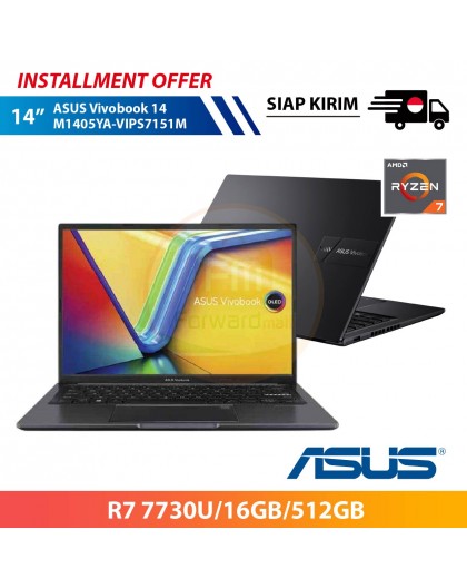 【IND】ASUS Vivobook 14 M1405YA-VIPS7151M 14" R7 7730U/16GB/512GB