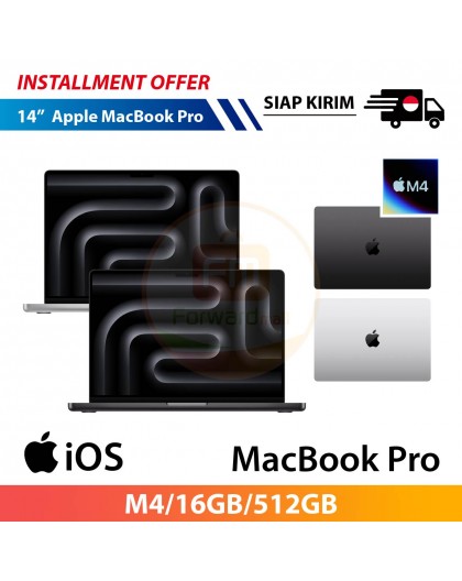 【IND】Apple MacBook Pro 14" (M4/16GB/512GB)