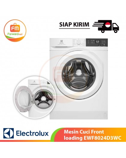 【IND】Electrolux Mesin Cuci Front loading EWF8024D3WC