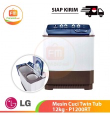 【IND】LG Mesin Cuci Twin Tub 12kg - P1200RT