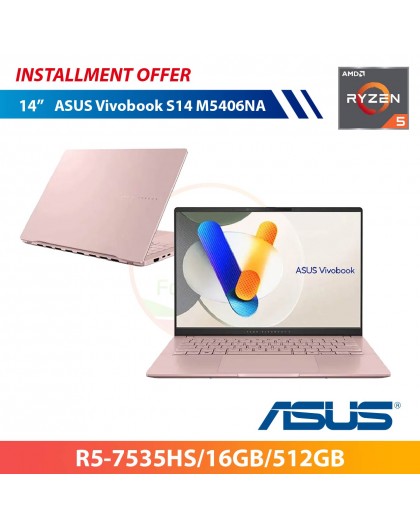 ASUS Vivobook S14 M5406NA 14"(R5-7535HS/16GB/512GB)
