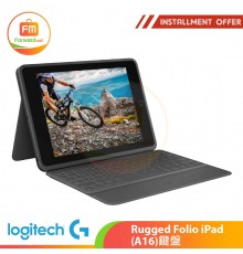 【展示品】Logitech Rugged Folio iPad (A16) keyboard