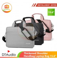 DTAudio Thickened Shoulder Handbag Laptop Bag 15.6"