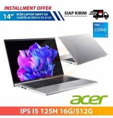 【IND】ACER LAPTOP SWIFT GO 14 WITH AI SFG14-73-5135 14" IPS I5 125H 16G/512G