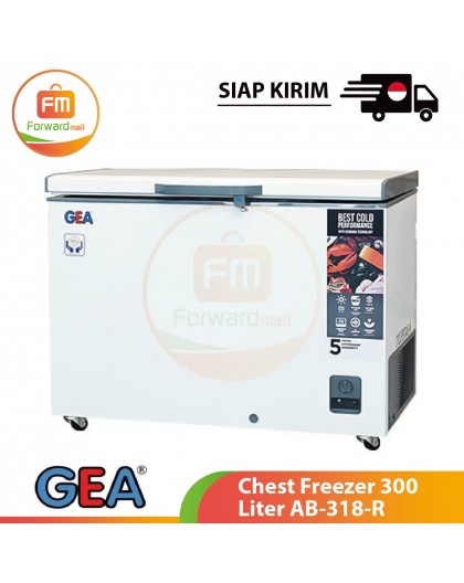 【IND】GEA Chest Freezer 300 Liter AB-318-R