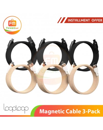 Looploop Magnetic Cable 3-Pack