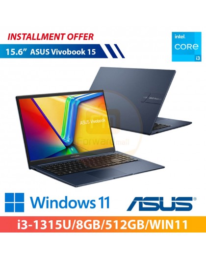 ASUS Vivobook 15 15.6"(i3-1315U/8GB/512GB/WIN11)