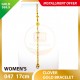 CLOVER 999.9 GOLD BRACELET - 047: 17cm