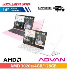 【IND】ADVAN Soulmate X 14" (AMD 3020e/4GB/128GB) 