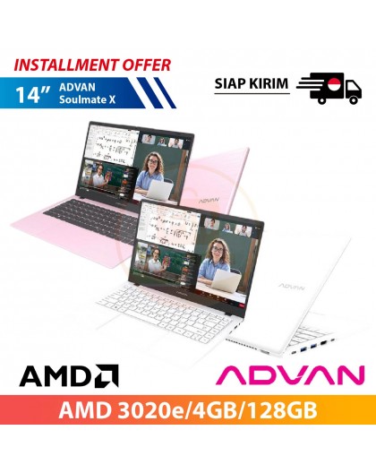 【IND】ADVAN Soulmate X 14" (AMD 3020e/4GB/128GB) 