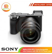 Sony Alpha 6700 APS-C Interchangeable Lens Camera with SEL18135 Zoom Lens
