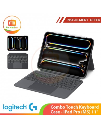 Logitech Combo Touch Keyboard Case - iPad Pro (M5) 11"
