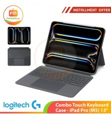 Logitech Combo Touch 鍵盤保護殼 - iPad Pro (M5) 13"