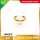 CIRCLE 999.9 GOLD RING - 031