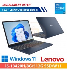 LENOVO IdeaPad Slim 3i 15.3"(i5-13420H/8G/512G SSD/W11)
