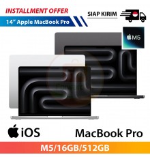 【IND】Apple MacBook Pro 14"(M5/10‑core CPU,10‑core GPU/16G/512G SSD)