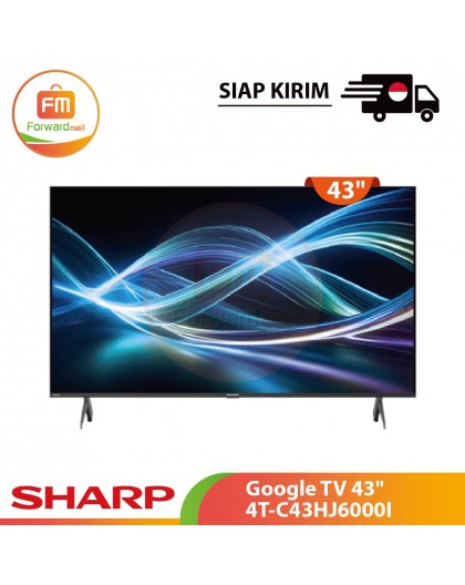 【IND】SHARP Google TV 43" 4T-C43HJ6000I