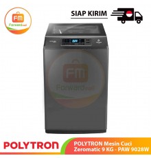 【IND】POLYTRON Mesin Cuci Zeromatic 9 KG - PAW 9028W