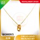 CIRCLE2 WOMEN'S 999.9 GOLD NECKLACE SET 028: 42cm