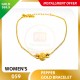 PEPPER 999.9 GOLD BRACELET - 059 15-18cm