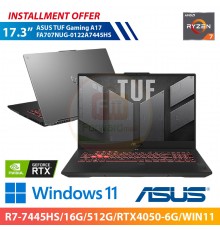 ASUS TUF Gaming A17 FA707NUG-0122A7445HS 17.3" (R7-7445HS/16G/512G/RTX4050-6G/WIN11)
