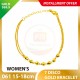 7 DISCO 999.9 GOLD BRACELET - 061 15-18cm