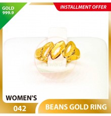 BEANS 999.9 GOLD RING - 042