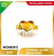 ETERNAL GLOW 999.9 GOLD RING - 050