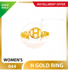 H 999.9 GOLD RING - 044
