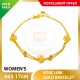 ROSE LINK 999.9 GOLD BRACELET - 065 17cm