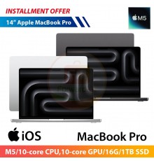 Apple MacBook Pro 14"(M5/10‑core CPU,10‑core GPU/16G/1TB SSD)