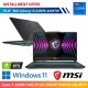 MSI Cyborg 15 A2RVE-2094TW 15.6" (Core 7-240H/16G/512G SSD/RTX4050-6G/W11)