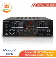 Dennys USB/SD/FM Bluetooth Multimedia Amplifier (AV-266)