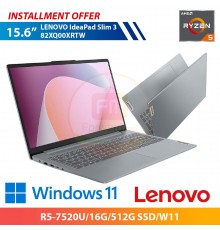 LENOVO IdeaPad Slim 3 82XQ00XRTW 15.6"(R5-7520U/16G/512G SSD/W11)